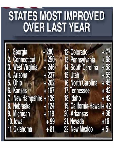 BPOE states most improved over last year